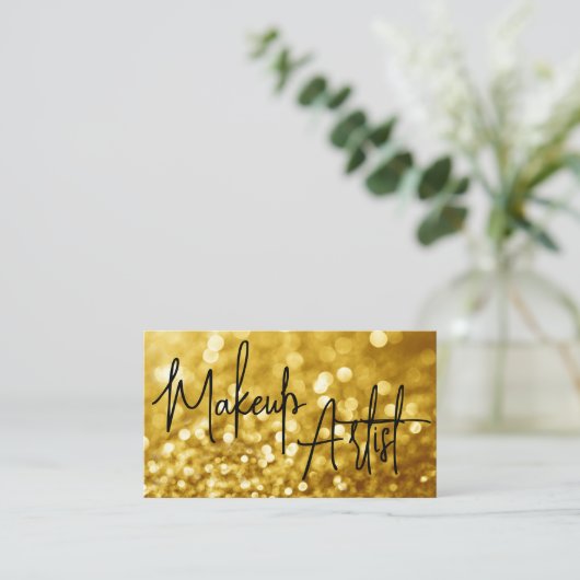 トレンディートレンドのメイクアップアーティストの名刺 名刺 (スタンド正面)