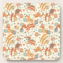 トレンディードットパターン装飾用クッション