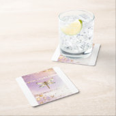 トレンディードラゴンモダンフライ紙コースター スクエアペーパーコースター (インサイチュ)