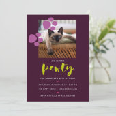トレンディーナスとパープルキャットの誕生日パーティー 招待状 (スタンド正面)