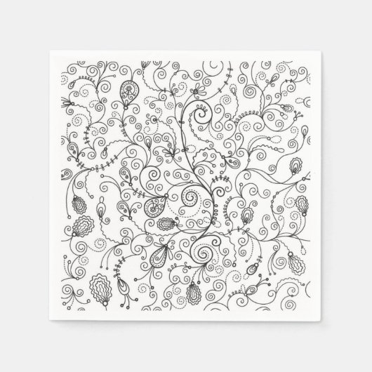 トレンディーナプキン スタンダードカクテルナプキン (正面)