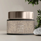 トレンディーニュートラルベージュ化粧瓶の防水ラベル ペットボトルラベル