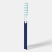 トレンディーネイビーブルー航海のレッドいかりデザイン Case-Mate iPhoneケース (裏面 / 右)