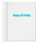 トレンディーネオンカクテルガラスグリーティングカード (内側 (右))