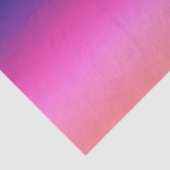 トレンディーネオンピンクパープルとライトオレンジのグラデーション 薄葉紙 (詳細)