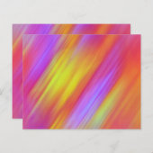 トレンディーネオンブライトレッドピンクイエロー抽象芸術 (正面/裏面)