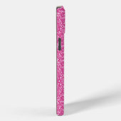 トレンディーネオンホットピンクグリッター Case-Mate iPhoneケース (裏面 / 右)