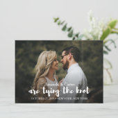 トレンディーネクタイ結び目の写真を保存する セーブザデート (スタンド正面)