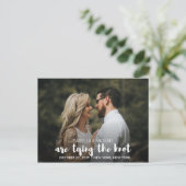 トレンディーネクタイ結び目の写真を保存する 案内ポストカード (スタンド正面)