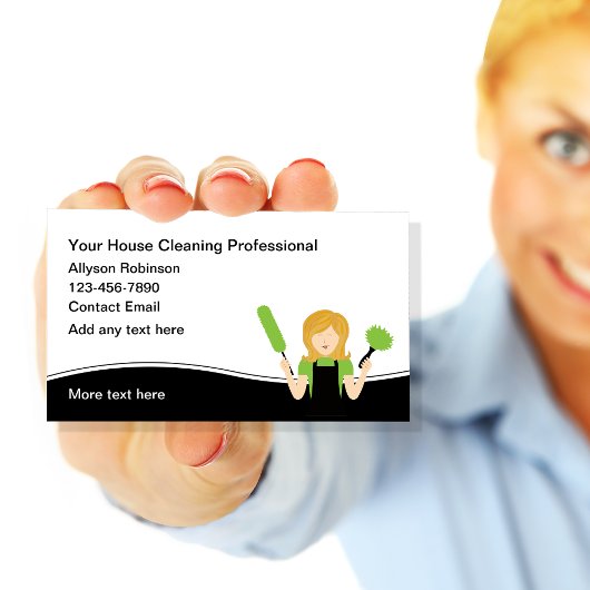 トレンディーハウスクリーニングメイドサービス 名刺