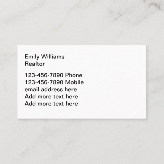 トレンディーハウスシ実在ンボルエステート名刺 名刺 (裏面)