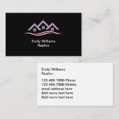 トレンディーハウスシ実在ンボルエステート名刺 名刺 (正面/裏面)