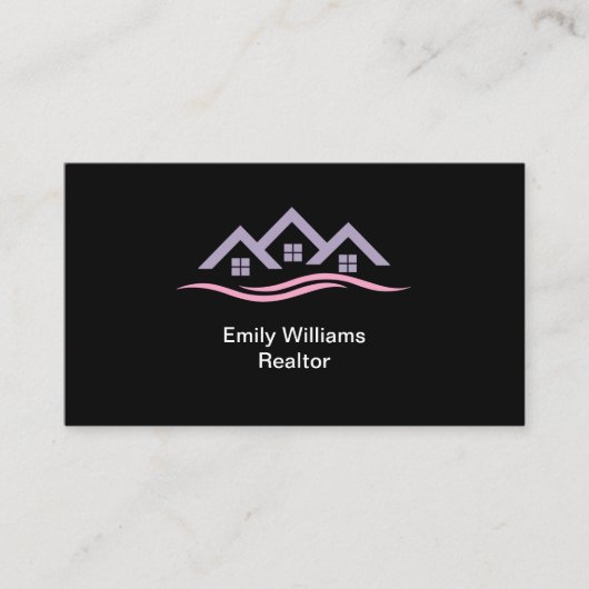 トレンディーハウスシ実在ンボルエステート名刺 名刺 (正面)