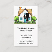 トレンディーハウスメイドクリーナー名刺 名刺 (正面)