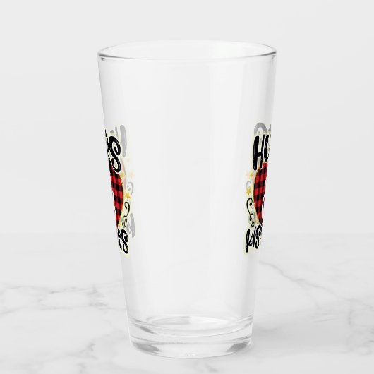 トレンディーハグズ&キスヴァレンティーンズデイ タンブラーグラス (右)