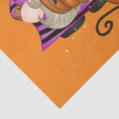 トレンディーハッピーハローウィンオレンジ格言 薄葉紙 (詳細)