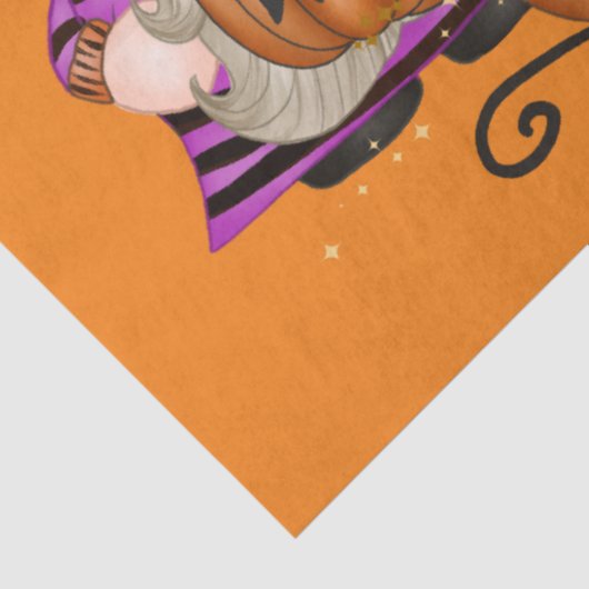 トレンディーハッピーハローウィンオレンジ格言 薄葉紙 (詳細)