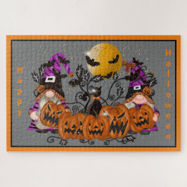 トレンディーハッピーハローウィングレイ格言 ジグソーパズル