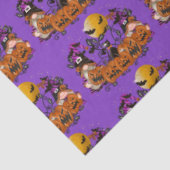 トレンディーハッピーハローウィンパープル格言 薄葉紙 (詳細)