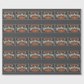 トレンディーハッピーハローウィン引用文パーティープレゼント ラッピングペーパー (フラット)