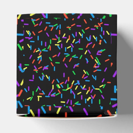 トレンディーハロウィン不気味グリーンモンスターアイズドーナツ フェイバーボックス (上部)