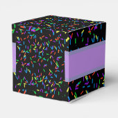 トレンディーハロウィン不気味パープルモンスターアイズドーナツ フェイバーボックス (裏面サイド)