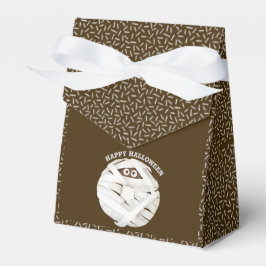 トレンディーハロウィン不気味ブラウンブー幽霊ドーナツ フェイバーボックス