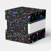 トレンディーハロウィン不気味ブラックスパイダードーナツ フェイバーボックス (裏面サイド)