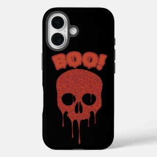 トレンディーハロウィン不気味ブースカル iPhone 16ケース