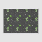 トレンディーハロウィーンウィッチがバックパーティーデコパージュ 薄葉紙 (正面)