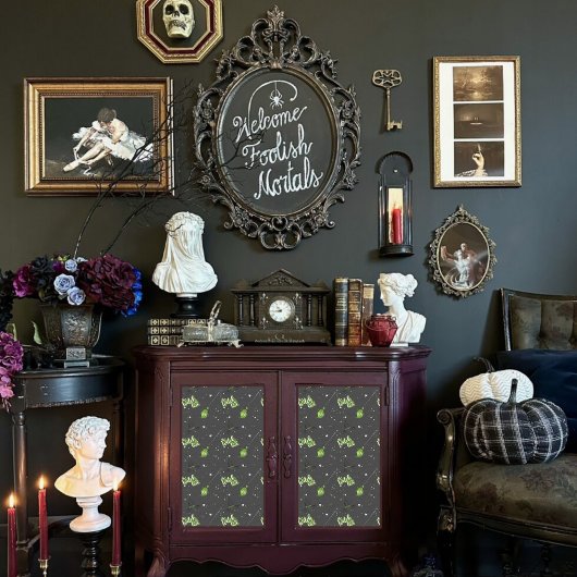 トレンディーハロウィーンウィッチがバックパーティーデコパージュ 薄葉紙