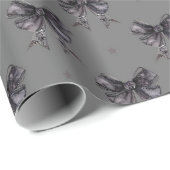 トレンディーハロウィーンリトルブコケットベビーシャワー ラッピングペーパー (ロールコーナー)