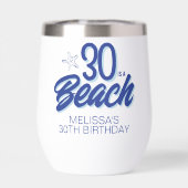 トレンディーハンドドロードドール30はビーチ誕生日 (背面)