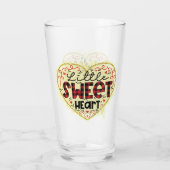 トレンディーハートグリッターヴァレンティーンズデイ タンブラーグラス (裏面)