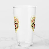 トレンディーハートグリッターヴァレンティーンズデイ タンブラーグラス (左)