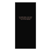 トレンディーバラ金ゴールドオンブラック |価格表サービス ラックカード (裏面)