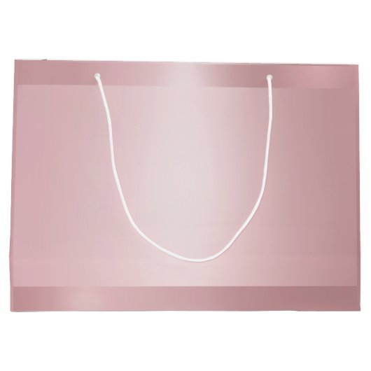 トレンディーバラ金ゴールドグラマーエレガントモダンテンプレート ラージペーパーバッグ (裏面)