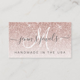 トレンディーバラ金ゴールドグリッタージュエリー設計者 名刺