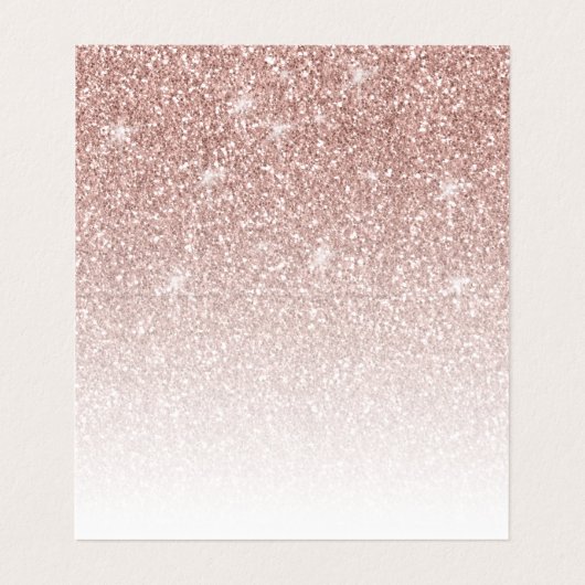 トレンディーバラ金ゴールドグリッターメークアップアーティストヘアサロン 名刺 (内部フラット)