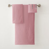 トレンディーバラ金ゴールドピンクシルバーグリッタードリップスパークル バスタオルセット (インサイチュ)