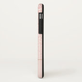 トレンディーバラ金ゴールドファンシーグリッターイニシャルと名前 Case-Mate iPhoneケース (裏面/左)