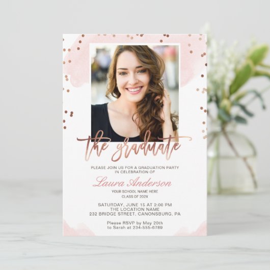 トレンディーバラ金ゴールド大学院写真修了会 招待状 (スタンド正面)