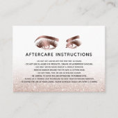 トレンディーバラ金ゴールド眼バラ金ゴールドグリッターアフターケア 紹介カード (正面)