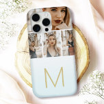 トレンディーパステルグラデーションフォトコラージモノグラムイニシャル iPhone 16 PRO MAXケース<br><div class="desc">4枚のユニーク画像とモノグラムの宇宙を備えた、この写真コラージュの電話ケースを使用して、アクセサリーを作成すエレガントる。このデザインは、ソフトお洒落グラデーショモダンン背景とカスタマイズ可能な金ゴールドイニシャルを備えたレイアウトを提供する。携帯電話をスタイルお気に入りの中に思い出保護を見せるのに最適。この汎用性の高いデザインは、複数のiPhoneとサムスンギャラクシーのモデルに適合する"Kolly There"と"Tack"の両方のケースオプションで利用可能。あなたは思いやりある贈り物や個人的な記念の品を探すかどうか、このの電話ケースはカスタム、あなたの技術アクセサリーに個性を加える。</div>