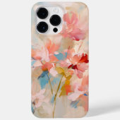 トレンディーパステルフラワー芸術的抽象芸術 Case-Mate iPhoneケース (裏面)