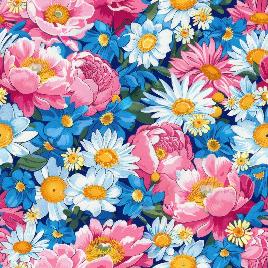 トレンディーパステルブルーとピンクのモノグラム名門私立校風のフリース フリースブランケット