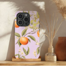 トレンディーパステルマウヴアプリコットフルーツアンドシック金ゴールド