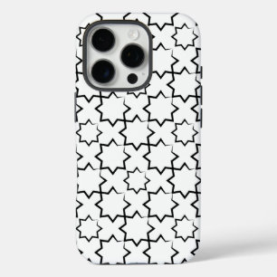 トレンディーパターンデザイン(白黒) iPhone 16 PROケース