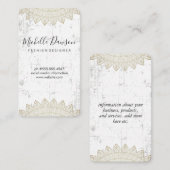 トレンディーパター動揺して 名刺 (正面/裏面)