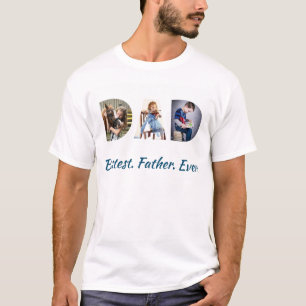 トレンディーパパスルーレターベッテストパパEver 3写真 Tシャツ